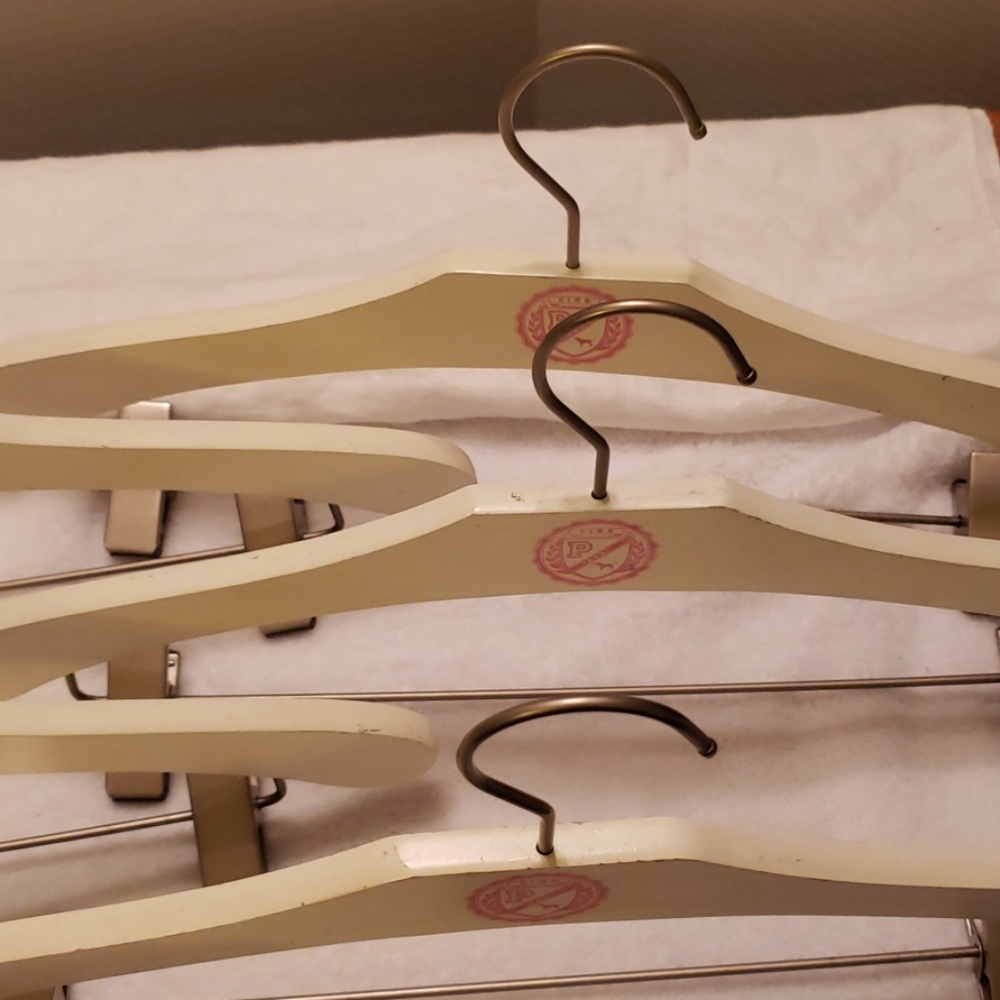 PINK Victoria's Secret Wooden Hangers - Picture 4 of 7